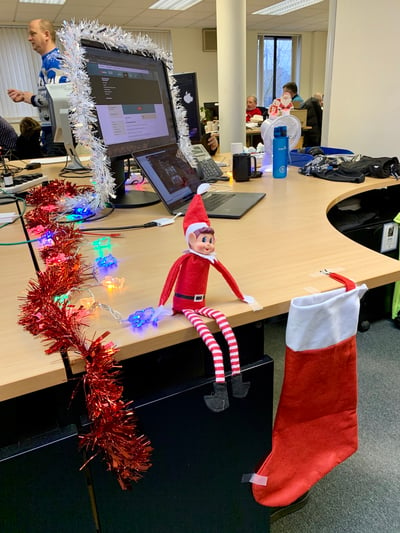 Anaeko took part in Save the Children's Christmas Jumper Day 2019