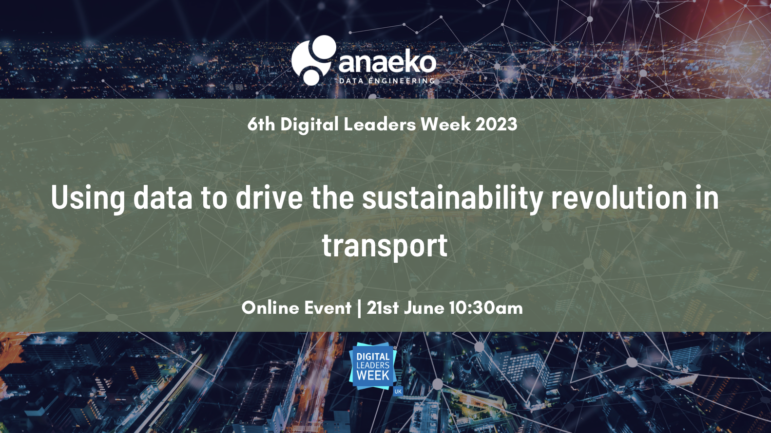 data transport sustainability digital leaders anaeko