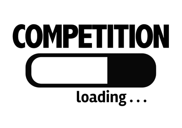 Progress Bar Loading with the text Competition